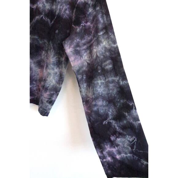 RAQUEL ALLEGRA Nebula Cloud Tie-Dye Boxy Long Sleeve Tee Top Farfetch 0 XS $265 - Picture 6 of 9